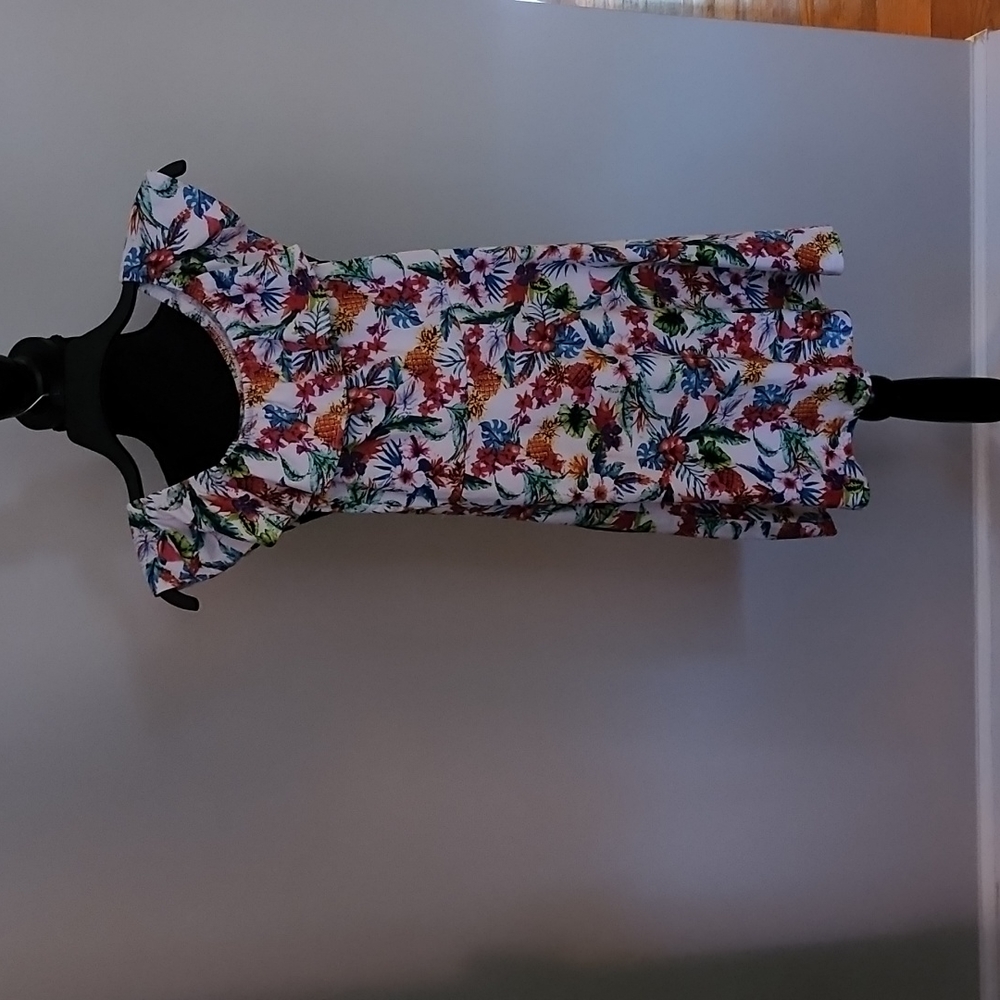 Girls 10/12 Floral Casual Dress